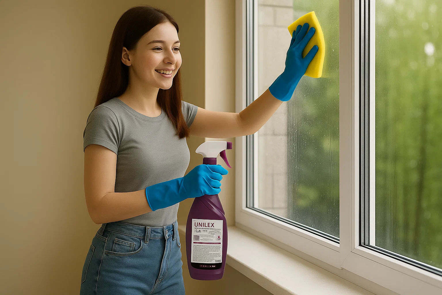 Стедства для очистки окон и зеркал