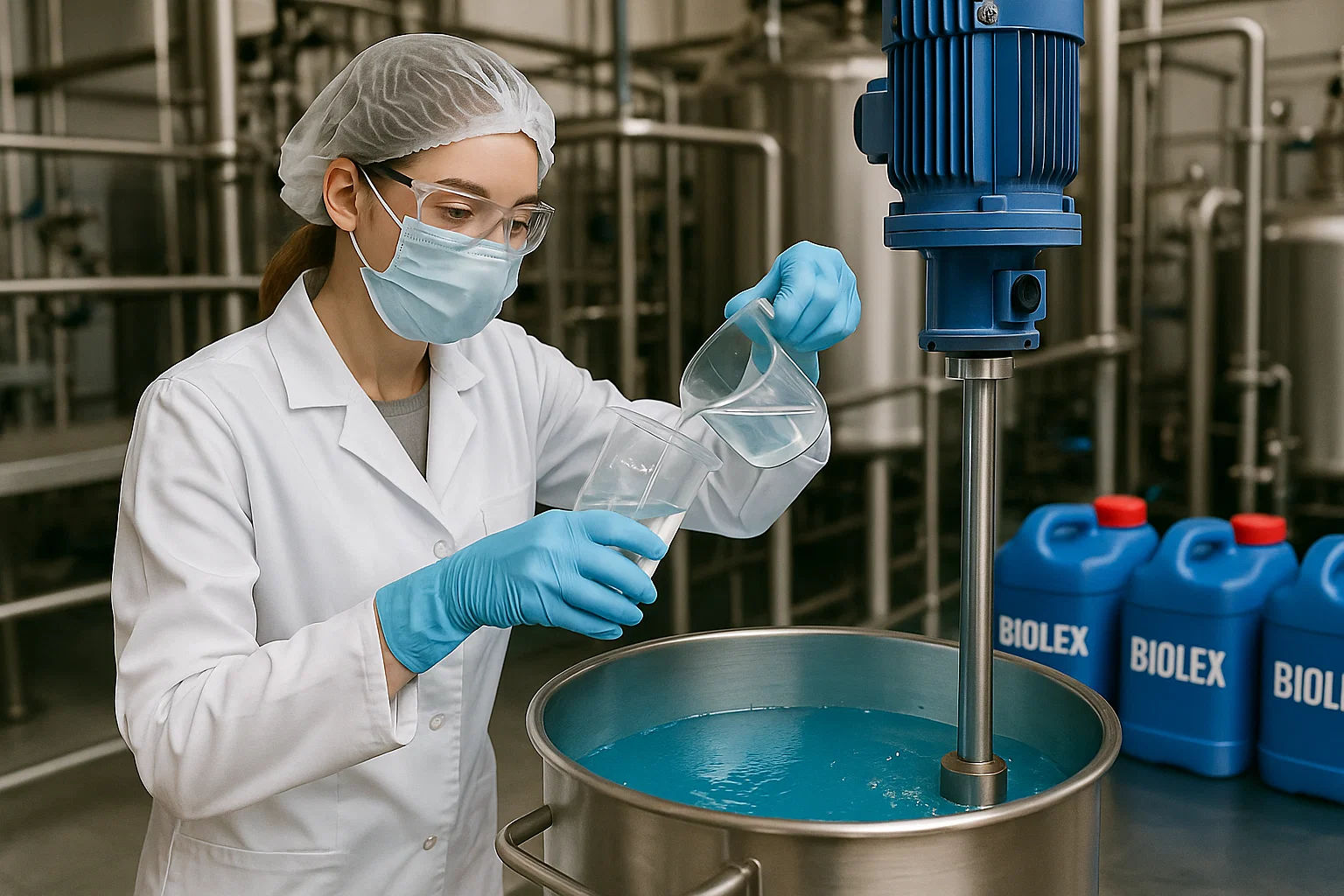 Средства для мойки и денинфекции производственного оборудования